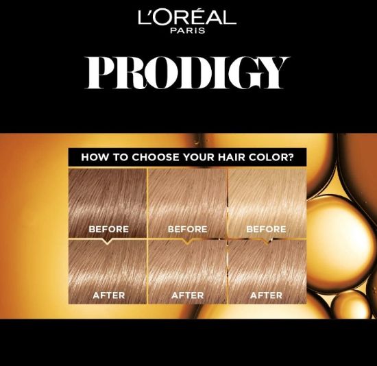 صورة لوريال باريس برودجي صبغة شعر 8.0 أشقر فاتح