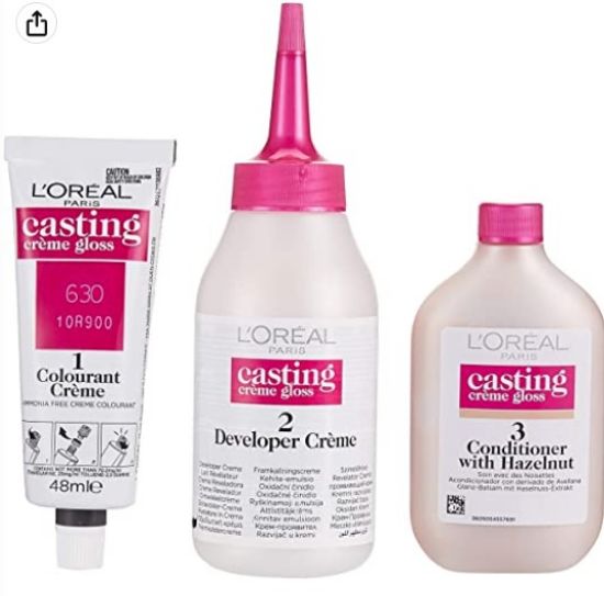 صورة لوريال باريس كاستينغ كريم غلوس 630 أشقر فاتح ذهبي