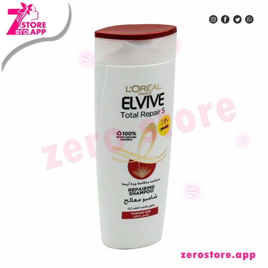 صورة لوريال باريس إيليفيف شامبو معالج للشعر التالف - 400 مل