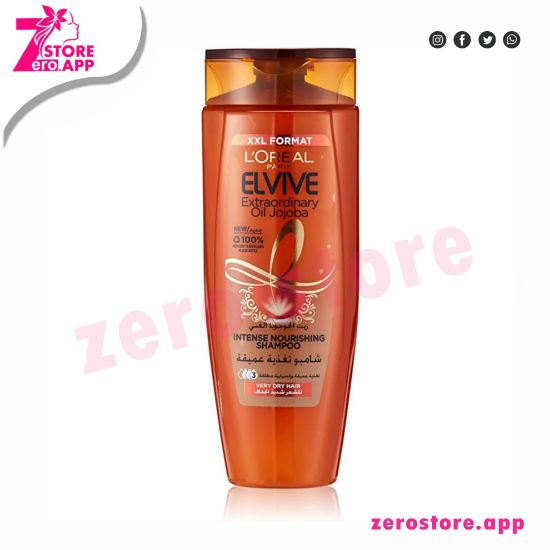 صورة لوريال إيليفيف شامبو تغذية عميقة بزيت الجوجوبا -  600 مل 