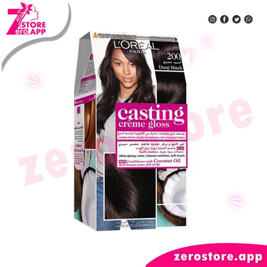 صورة لوريال باريس كاستينغ كريم 200 أسود عميق