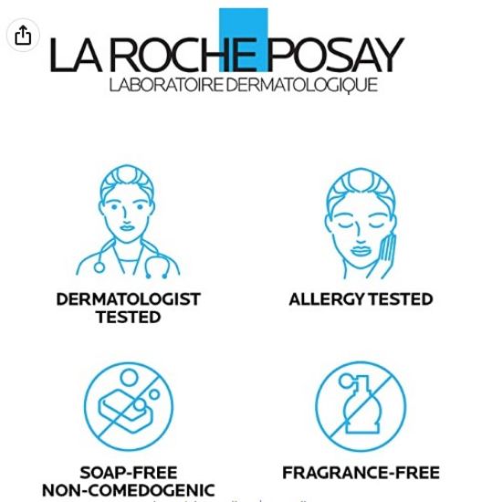 صورة لاروش بوزيه  يلائم البشرة جميع انواع البشرة على هيئة سائل – 400 مل