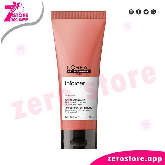 صورة لوريال  إنفورسر بلسم بفيتامين ب6 والبيوتين 200 مل