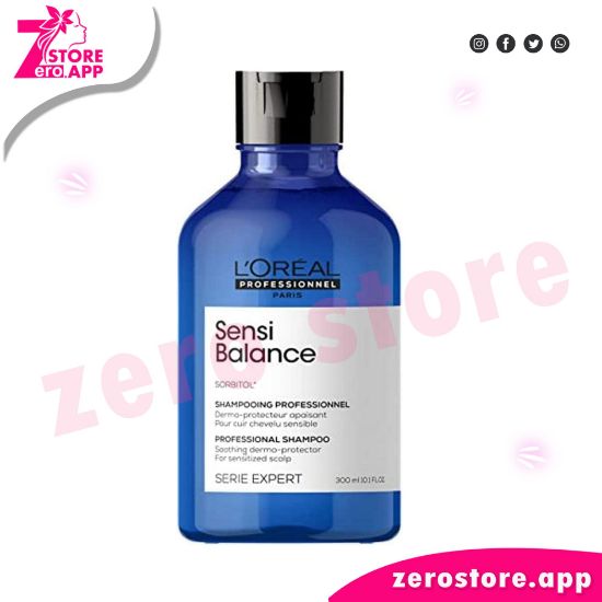 صورة لوريال بروفيشنال شامبو سينسي بالانس لفروة الرأس الحساسة - 300 مل