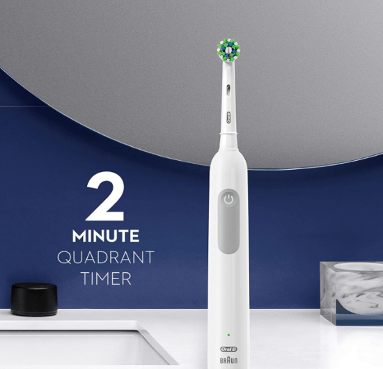 صورة أورال بي فرشاة الأسنان الكهربائية برو 1000 كروس أكشن