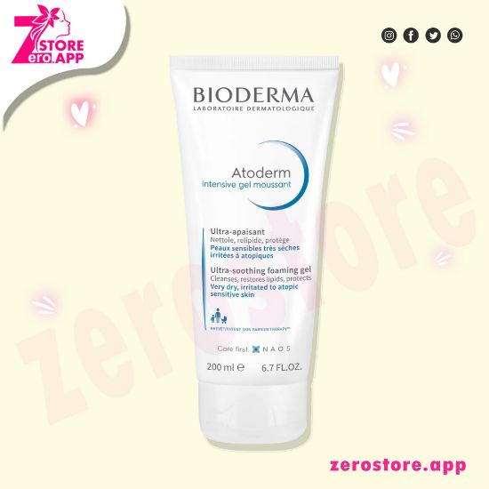 صورة بيوديرما اتوديرم جيل موس  يلائم البشرة الجافة و الحساسة  – 200 مل