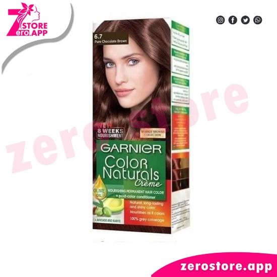 صورة غارنييه كولور ناتشورالز – 7-6 بني شوكولاتة نقي