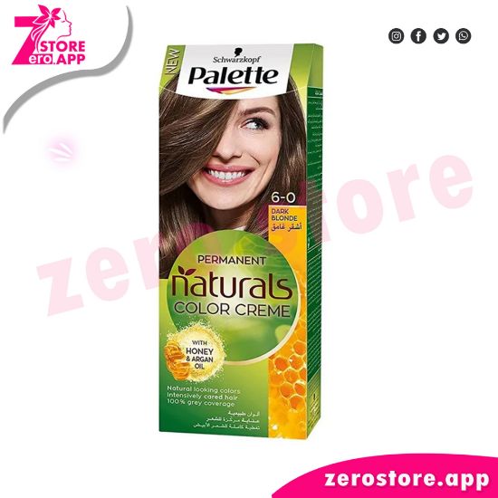 صورة باليت صبغة شعر كريم دائمة ناتشورالز 6-0 أشقر غامق 