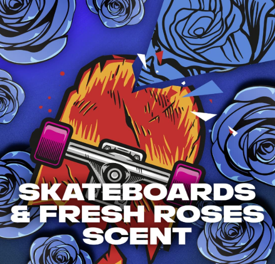 صورة أكس مزيل العرق سكيت بورد أند روزيس 150 مل