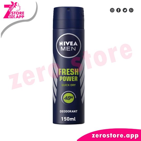 صورة نيفيا اسبراى فريش باور مضاد للتعرق للرجال ، رائحة منعشة، 150 مل