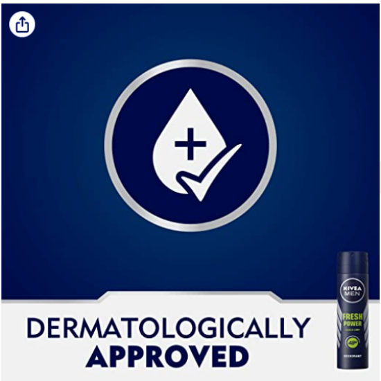 صورة نيفيا اسبراى فريش باور مضاد للتعرق للرجال ، رائحة منعشة، 150 مل