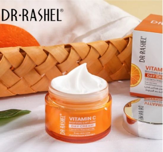 صورة د.راشيل كريم النهار بفيتامين سي لتفتيح البشرة ومكافحة الشيخوخة 50 جم