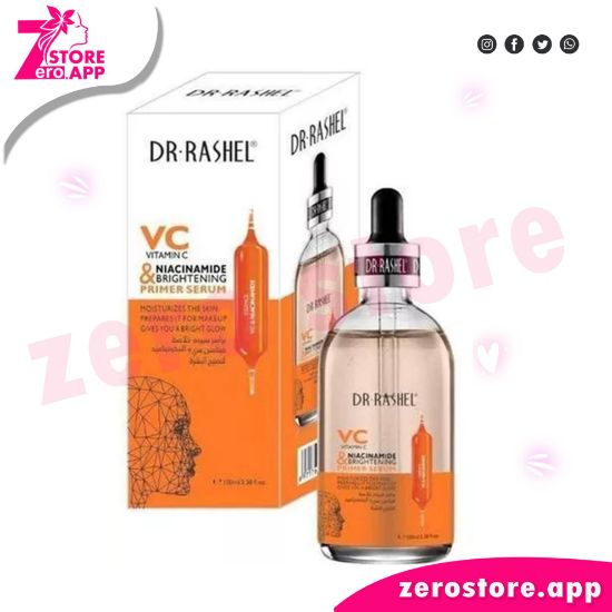 صورة د  راشيل سيرم برايمر لتفتيح البشرة بفيتامين سي والنياسيناميد 100 مل