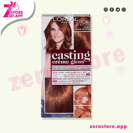 صورة لوريال باريس كاستينغ كريم غلوس 630 أشقر فاتح ذهبي