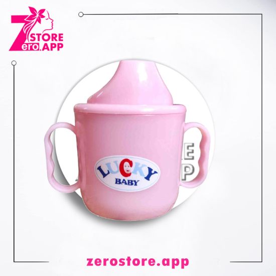 صورة لاكي كوب للأطفال بيدين – بينك