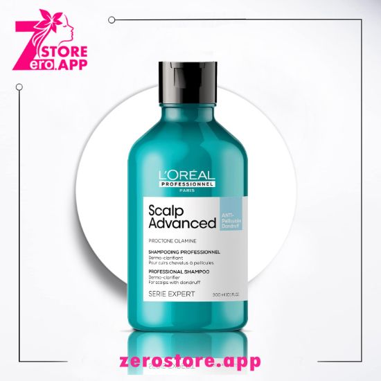 صورة لوريال بروفيشنال شامبو ديرمو-كلاريفير المتطور المضاد للقشرة من ، 300 مل 