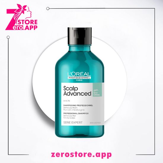 صورة لوريال بروفيشنال شامبو سيري اكسبرت لفروة الرأس متطور ومضاد للزيوت ، 300 مل