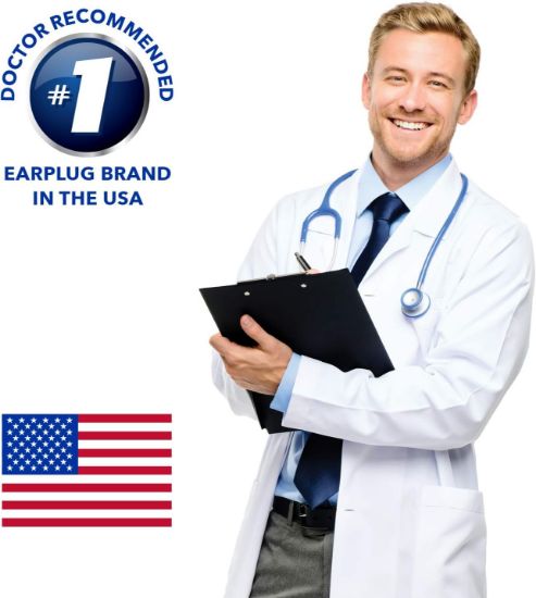 صورة سدادات اذن مطاطية من ماكز - قطعتين