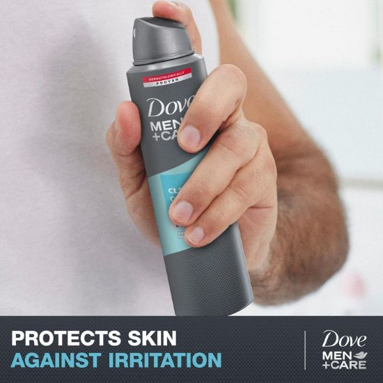 صورة دوف اسبراى رجالى كيرمنعش مضاد للتعرق رذاذ كلين كومفورت 250 مل 