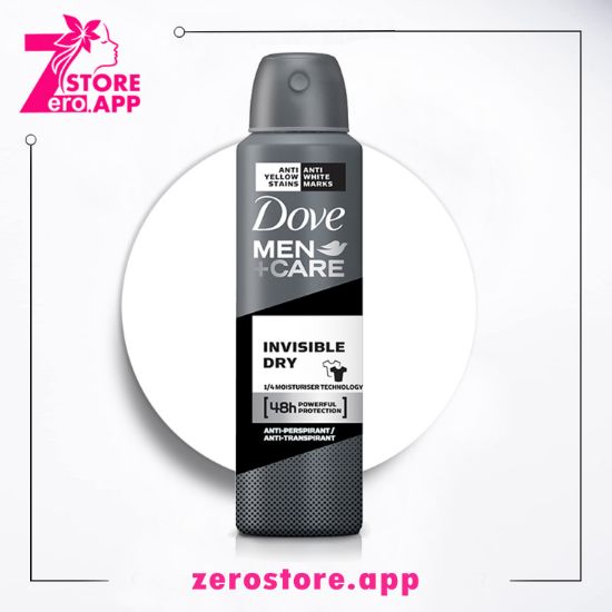صورة دوف اسبراى رجالى  مزىل العرق انفيزيبل دراي سبراي، عديم الرائحة 250 مل 