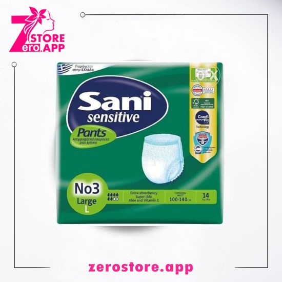 صورة ساني حفاضات بانتس لكبار السن مقاس  L كبير 14 قطعة  