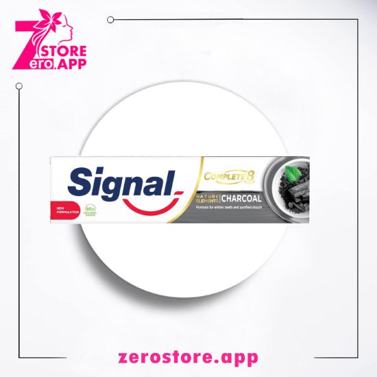 صورة سيجنال معجون اسنان المتكامل 8 مبيض ديتوكس بالفحم  100 مل 