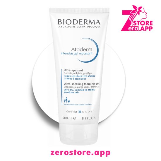 صورة بيوديرما اتوديرم جيل موس  يلائم البشرة الجافة و الحساسة  – 200 مل