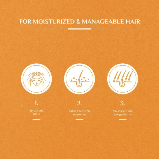 صورة  فاتيكا شامبو لمعالجة الترطيب للشعر الجاف، 400 مل  