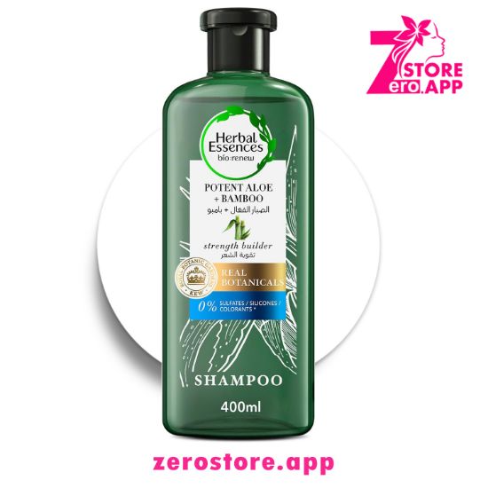 صورة  هيربل اسينسيز شامبو شعر بخلاصة الصبار الفعال والبامبو   400 مل  