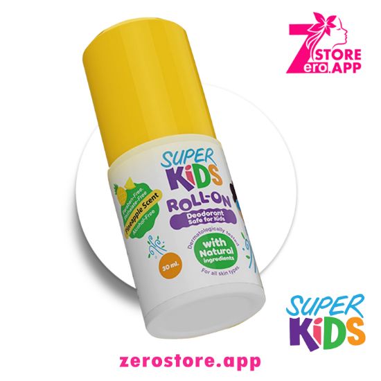 صورة سوبر كيدز رول اون للاطفال برائحة الاناناس  الامن للاطفال- 30 مل