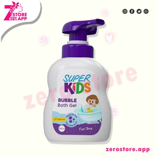 صورة سوبر كيدز بيبى باث شاور جيل  للاستحمام  300 مل 