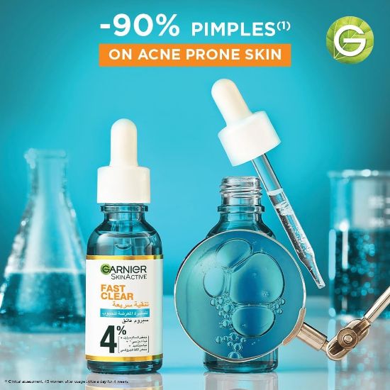 صورة غارنييه سيروم معزز للوجه سكين أكتيف فاست كلير  ، 30 مل