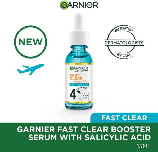 صورة غارنييه سيروم معزز للوجه سكين أكتيف فاست كلير  ، 30 مل