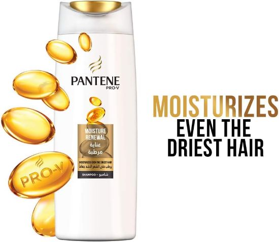 صورة  بانتين شامبو للعناية المرطبة للشعر ، 600 مل