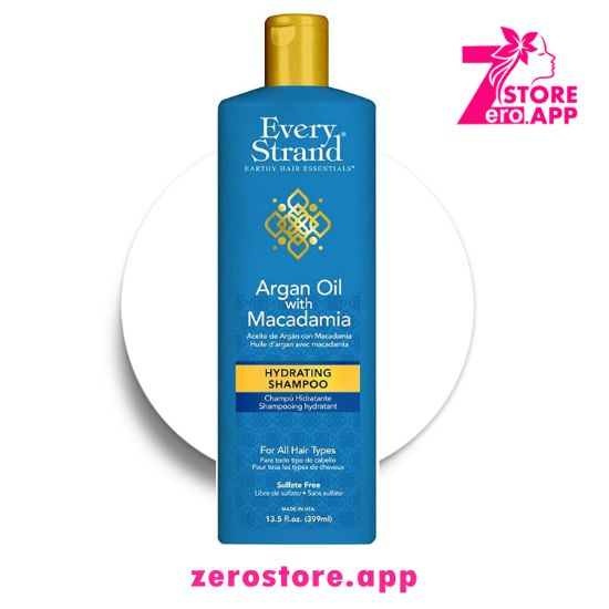 صورة  ايفري ستراند  شامبو مرطب للشعر بزيت الارجان والماكاديميا - 399 مل 
