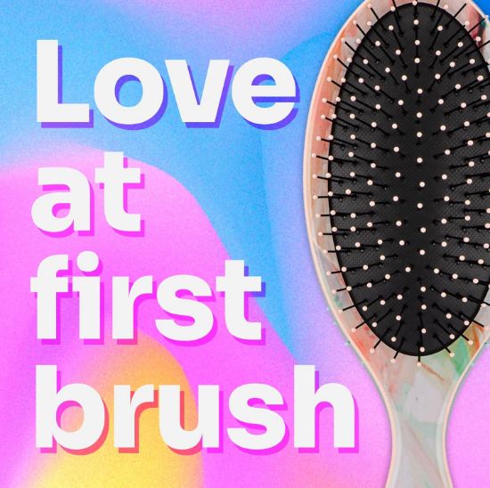 صورة ويت براش فرشاة فك تشابك الشعر الاصلية -  روز (سائل سائل) 