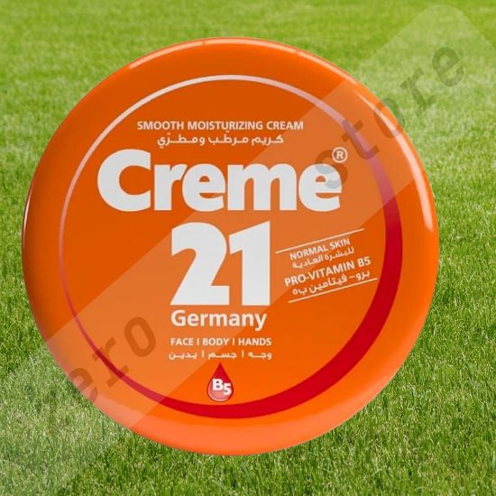 صورة كريم مرطب وملطف للبشرة العادية مع برو-فيتامين B5 من كريم 21 250 مل