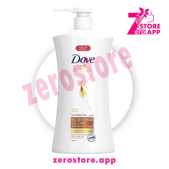 صورة دوف شامبو بالزيوت المغذية للعناية بالشعر، (1 لتر)