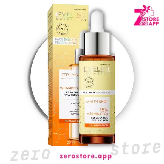 صورة إيفيلين كوزماتيكس سيرم شوت 15 % فيتامين سي 30 مل