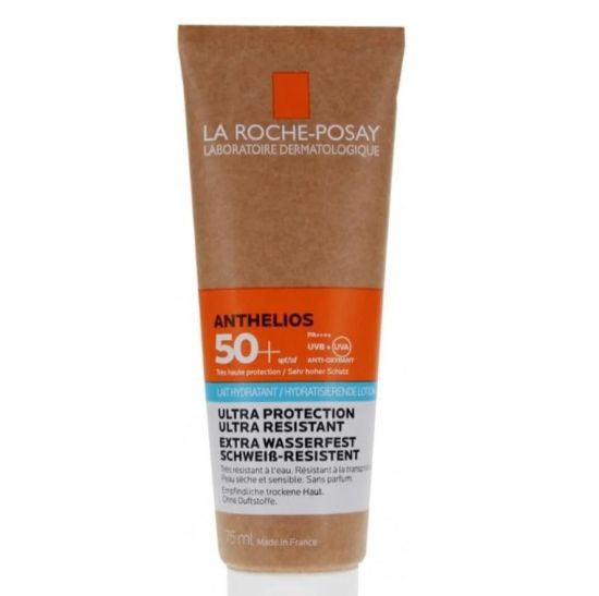 صورة أنثيليوس حليب الشمس المرطب بعامل حماية 50+ لاروش بوزيه 75مل