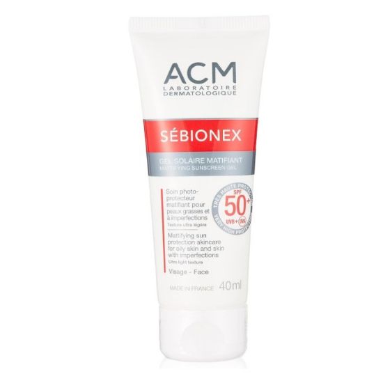 صورة إيه سي إم سيبونكس جل للبشرة الدهنية إس بي إف 50 + 40 مل