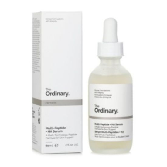 صورة سيروم متعدد الببتيدات + حمض الهيالورونيك من ذا أورديناري، 60 مل