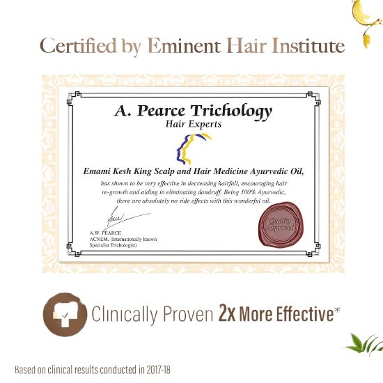 صورة زيت الايورفيدا لعلاج فروة الرأس والشعر من كيش كينج 300 مل