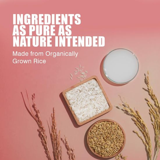 صورة شامبو ماء الأرز المخمر-كيش كينج اورجانيكس يغذي ويصلح الشعر للحصول على شعر نطاط الخالي-الهيشان عضوي معتمد بدون ألوان صناعية أو بارابين فثالات مواد كيميائية ضارة 300 مل