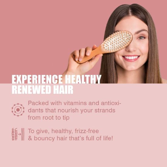 صورة شامبو ماء الأرز المخمر-كيش كينج اورجانيكس يغذي ويصلح الشعر للحصول على شعر نطاط الخالي-الهيشان عضوي معتمد بدون ألوان صناعية أو بارابين فثالات مواد كيميائية ضارة 300 مل