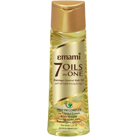صورة زيت شعر غير دهني للتحكم في التلف من إمامي، 7 زيوت واحد، 300 مل
