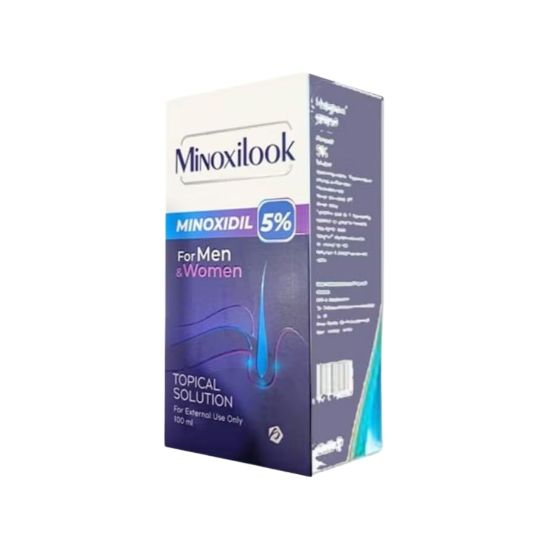 صورة مينوكسيلوك محلول مينوكسيديل ٥% لاعادة انبات الشعر للرجال و النساء 100 مل