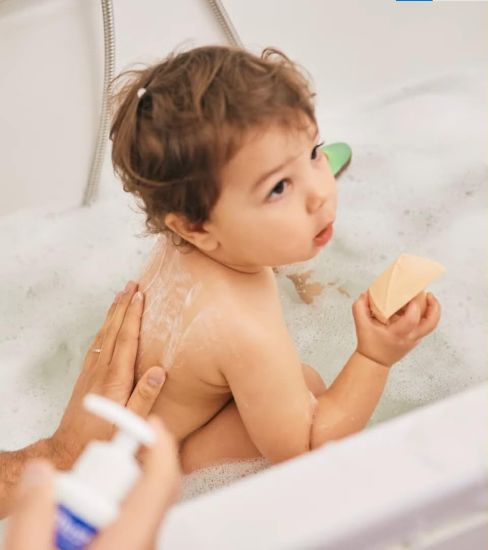 صورة موستيلا جل تنظيف المغذي للاطفال للشعر والجسم 300 مل