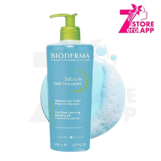 صورة بايوديرما سيبيوم جل رغوي 500 مل