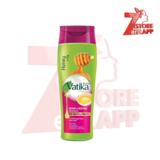 صورة شامبو فاتيكا لإصلاح واستعادة الشعر بالبيض والعسل 180 مل